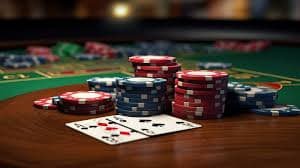 Live casino dealer table streamed on a mobile phone in the Philippines